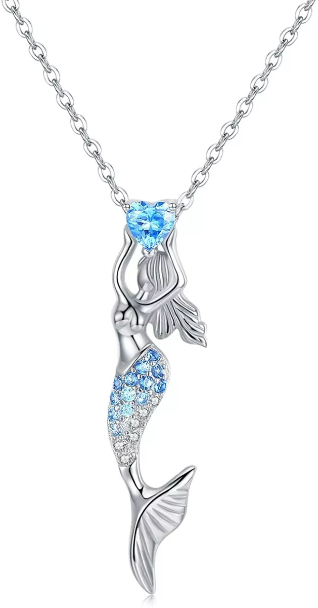 Sterling silver shop mermaid jewelry
