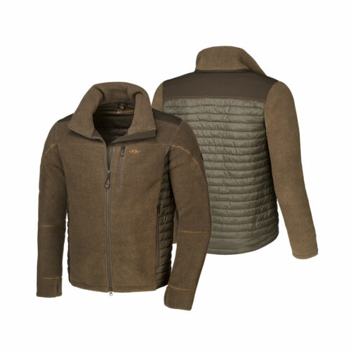 Blaser Mens Fleece Jacket Sporty Mud (119056-113/675) - CLEARANCE - Afbeelding 1 van 2