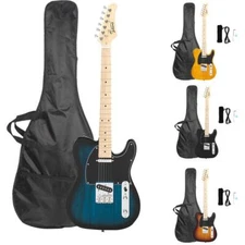 New Glarry Student GTL Maple Fingerboard Electric Guitar Bag Strap Right Handed