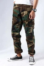 BACKBONE Mens Military Tactical BDU Camouflage Pants Casual Cargo Pants Trousers