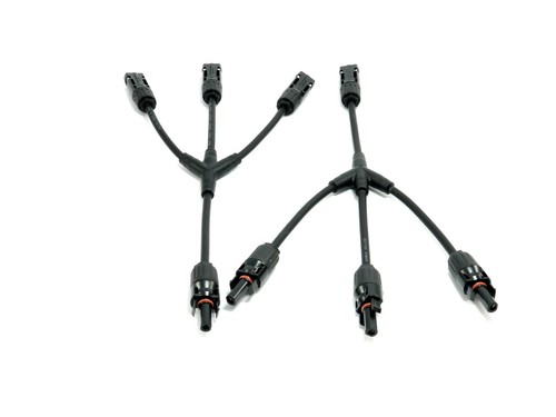 Solarstecker 3 fach Kabel Verteiler Solarkabel Buchse Solarpanel - Bild 1 von 2