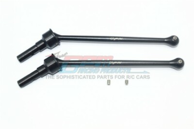 GPM Racing  Hardened Steel Front Rear CVD Pair -For Traxxas E-Revo ER2123F-RS-BK