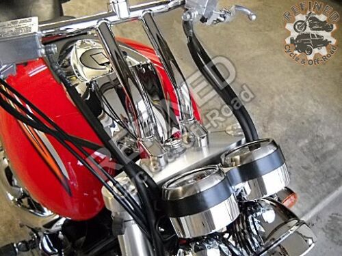 Kawasaki Vulcan, Mean Streak, Suzuki Marauder Handlebar Riser Extensions HR2 - Picture 6 of 11