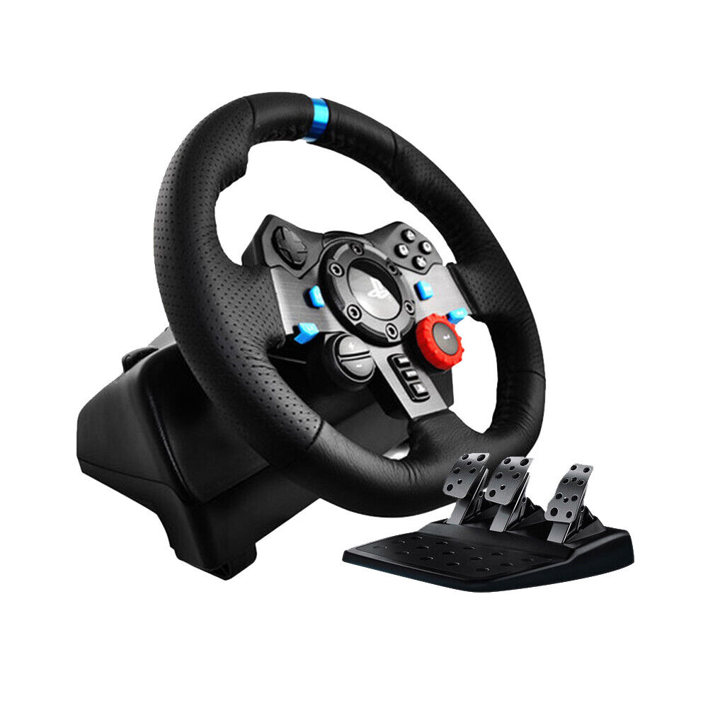 Logitech Driving Force G29 Gaming Racing Wheel With Pedals For PS4 PS3  764210990529