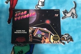 Nintendo NES Video Game Star Voyager with manual