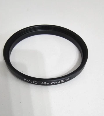 KOOD Step-Down-Adapter 49mm-48mm Reduzierring 49 Zu 48mm 49-48 Step-Down-Ring