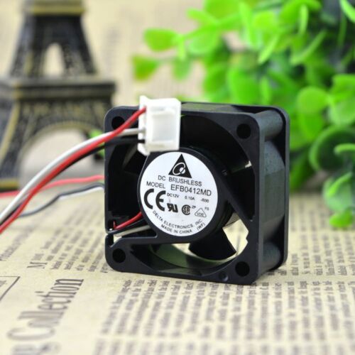 1 Stück Delta 4020 EFB0412MD Lüfter DC12V 0,10A 2pin - Bild 2 von 6