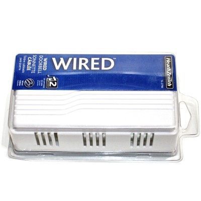Heath Zenith Chime Wired 7-1/4 '' Lx2 '' Dx4 '' H White SL-2796