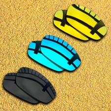 3 Pairs Polarized Lenses Replacement for-Costa Del Mar Brine-Black Blue 24K Gold