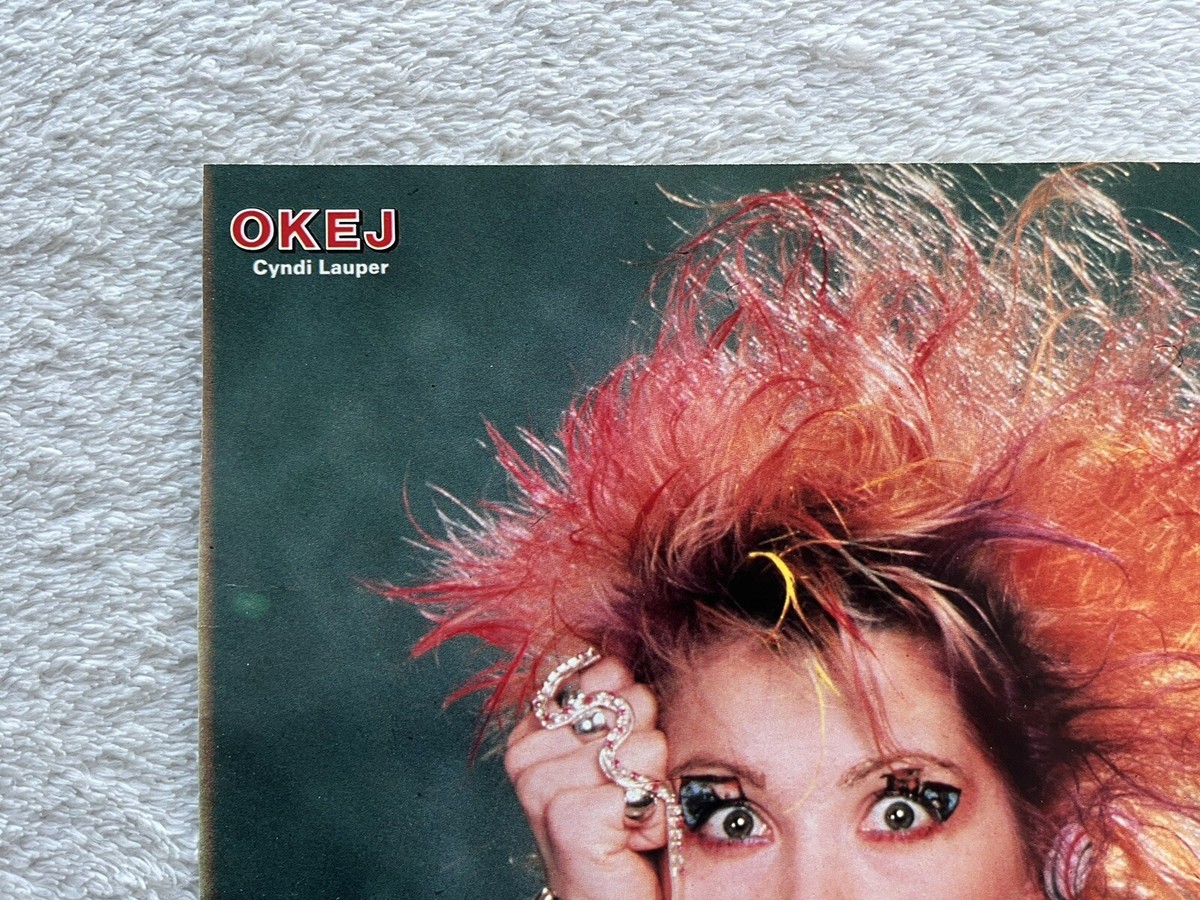 Cyndi Lauper 80年代ポスター Cyndi Lauper 80年代ポスター