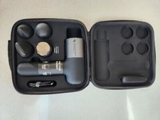 Sharper Image PowerBoost Pro Hot  Cold Percussion Compact Massager Black