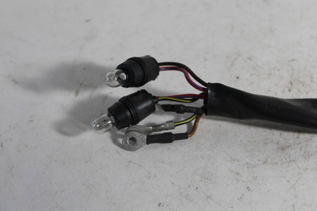 しょーた。 KAWASAKI NINJA ZX750 TACHOMETER GAUGE PILOT WIRE HARNESS SOCKET