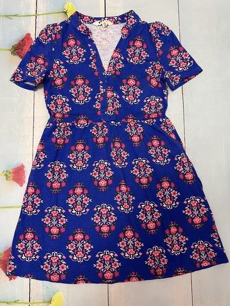Women Boden Dress Navy 34