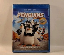 Penguins of Madagascar (Blu-ray/DVD, 2015, 2-Disc Set) Universal USA w1s3 2907