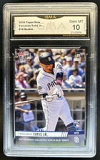 2019 Topps Now Fernando Tatis Jr. RC Rookie #16 Padres GMA 10