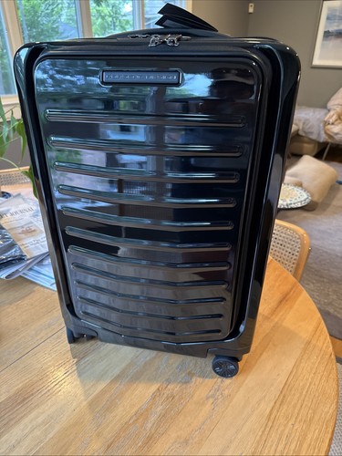 NEU Bric’s Porsche Designs Roadster Hardside 21” Handgepäck Busin Koffer SCHWARZ