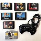 Sega Genesis Video Games Parts Lot NOT WORKING Sonic Controller N64 Wolverine