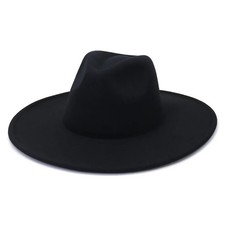 black fedora hat