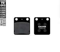 BremsbeläGe Galfer FD095G1054 Semi-Metall Hinten 7,7Mm FüR Mash Cafe Racer
