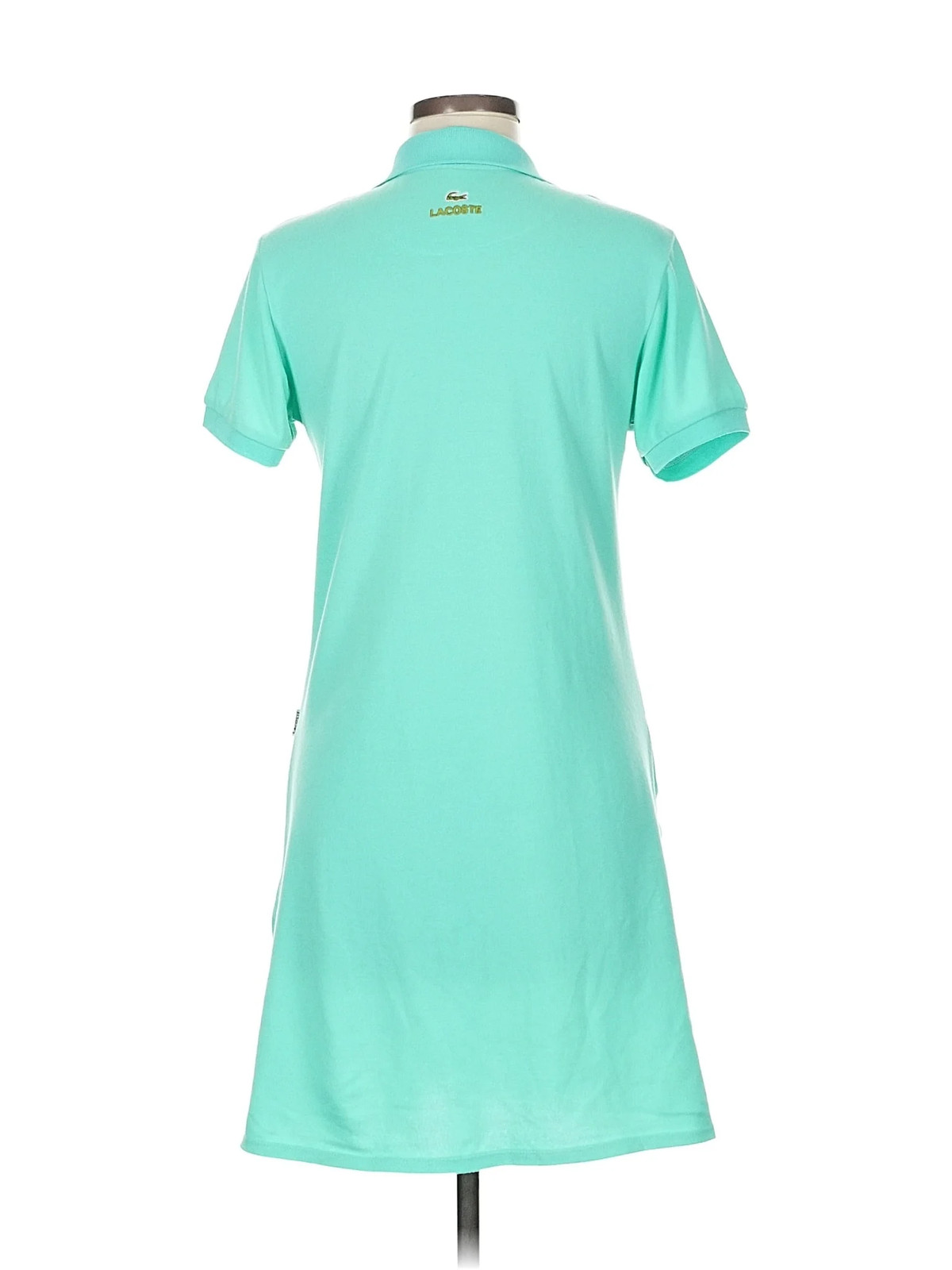 Lacoste Women Green Casual Dress M thumbnail 2