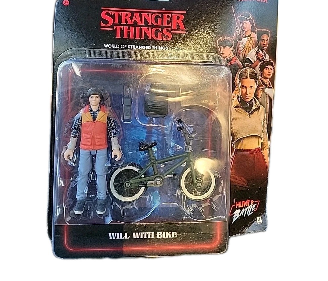 Netflix Stranger Things Will With Bike Action Figure Brand New 