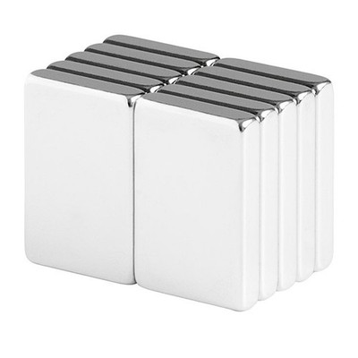 3/4 x 1/2 x 1/8 Inch Neodymium Rare Earth Block Magnets N48 (10 Pack)