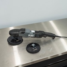 Flex 120v Brushless Rotary Polisher With 5 6 Backing Plates