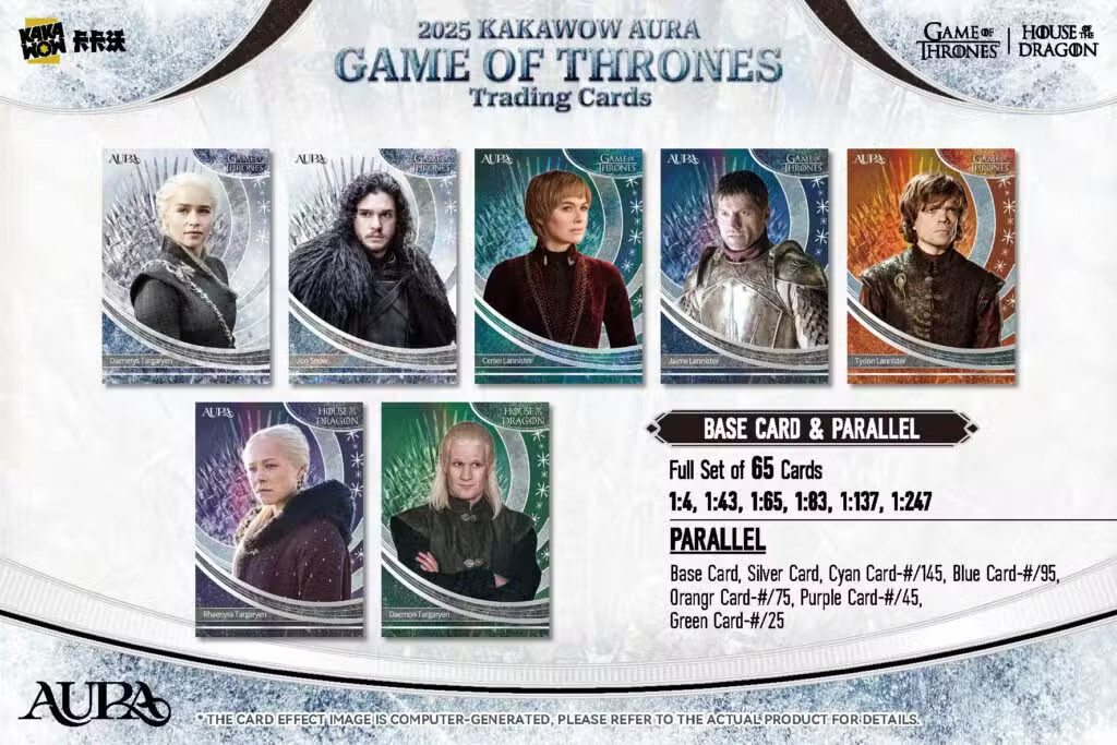 Game of Thrones Sandor Clegane The Hound /25 -2025 Kakawow Aura Green AQY-IGR-25