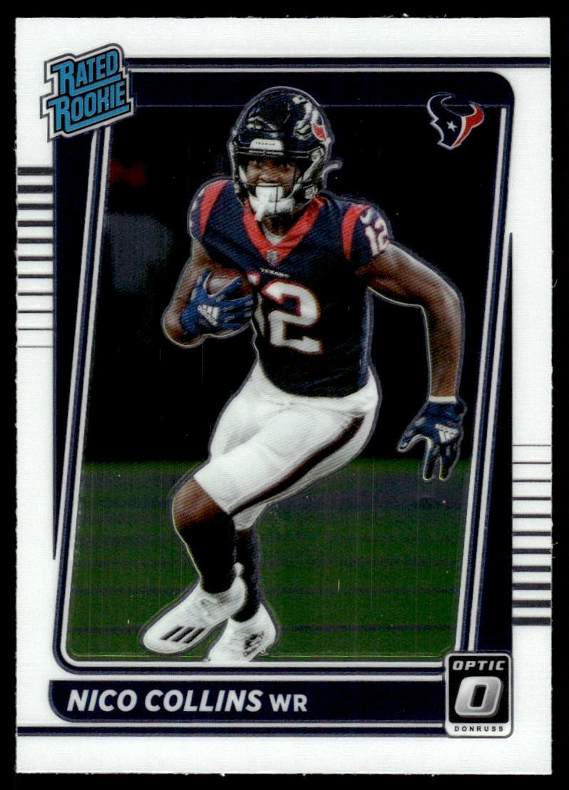 2021 Donruss Optic Rated Rookie Nico Collins Houston Texans #230
