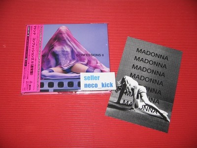 11B MADONNA CONFESSIONS II 2026 JAPAN CD WITH PROMO POST CARD