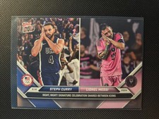 2024 Topps Now Night Night Signatre - STEPH CURRY + LIONEL MESSI #128