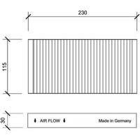 Diederichs DCI0133 Innenraumfilter, Pollenfilter FüR Chrysler PT Cruiser (Pt_)