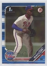 2019 Bowman Draft Blue 118/150 Jamari Baylor #BD-41 0b3