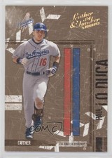2004 Donruss Leather & Lumber Gold 11/25 Paul Lo Duca #73 nd3