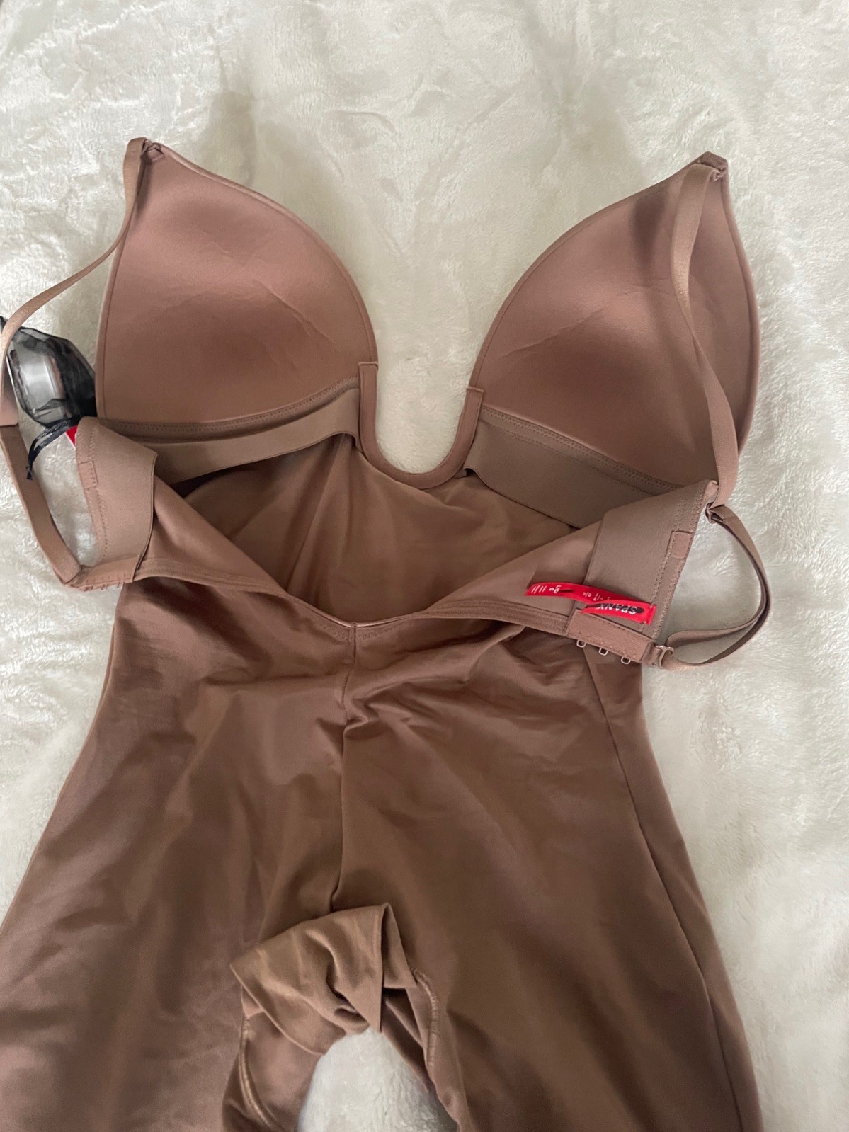 Spanx Suit Your Fancy Plunge Low-Back  Bodysuit size Large bnwt RRP £132 image 6