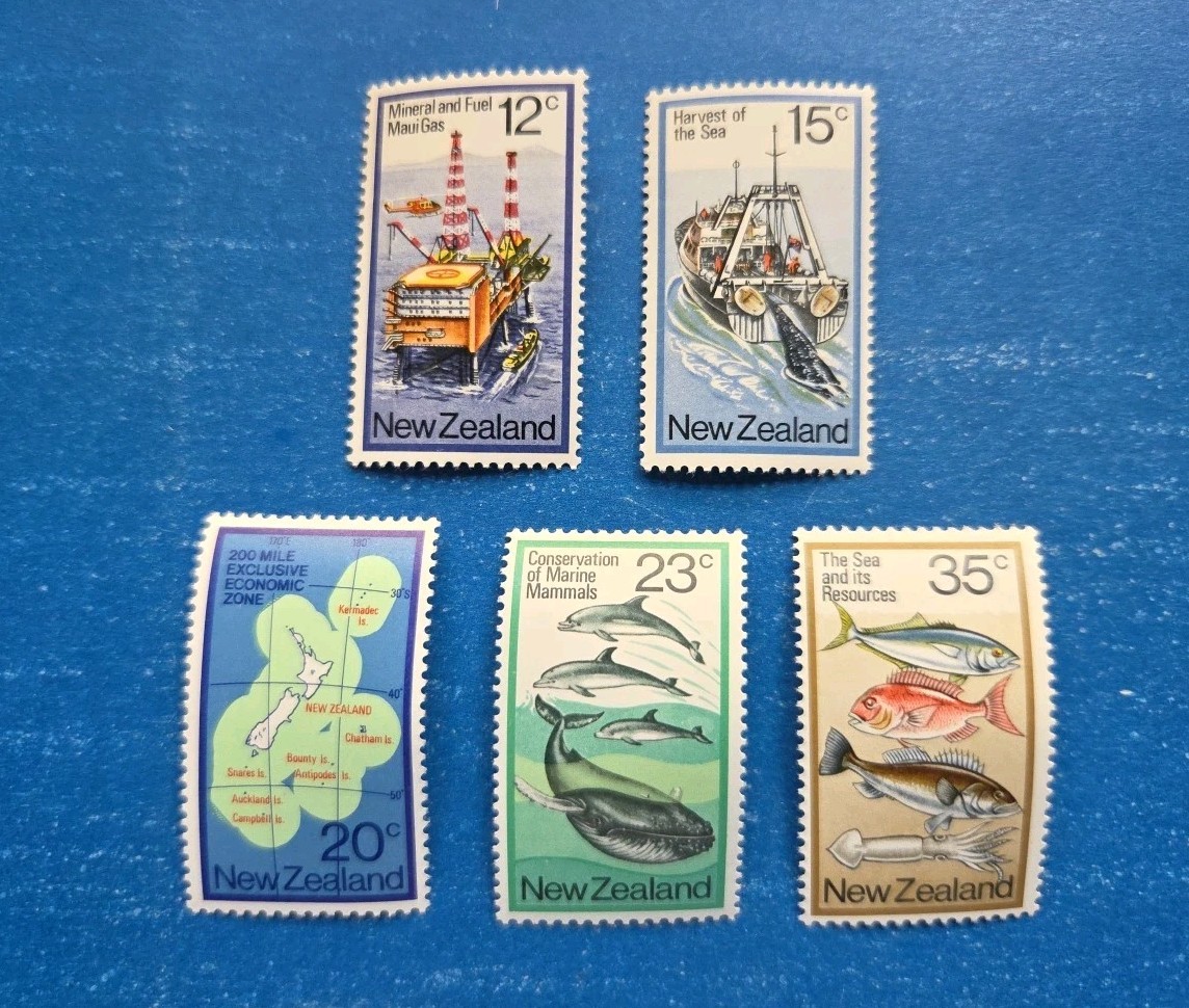 New Zealand Stamps, Scott 666-670 Complete Set MNH