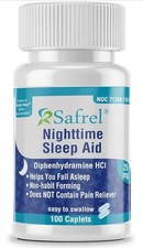 Sleep Aid, Diphenhydramine HCl 25mg  Strong Non Habit-Forming