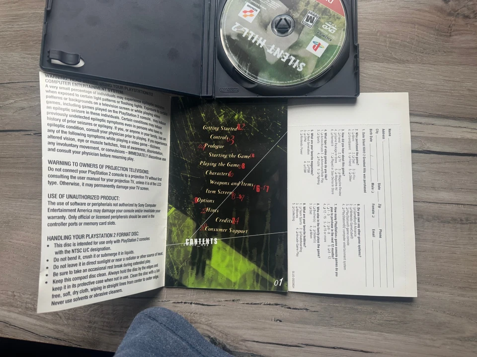 Silent Hill 2 Greatest Hits PS2 PlayStation 2 Complete CIB Tested Pristine Disc - Image 4 of 4