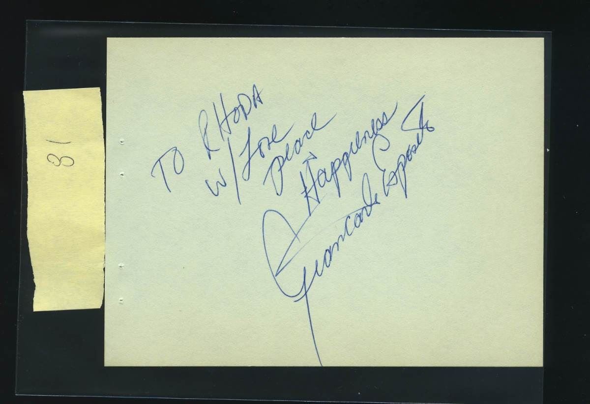 Giancarlo Esposito - Signed Autograph and Headshot Photo set