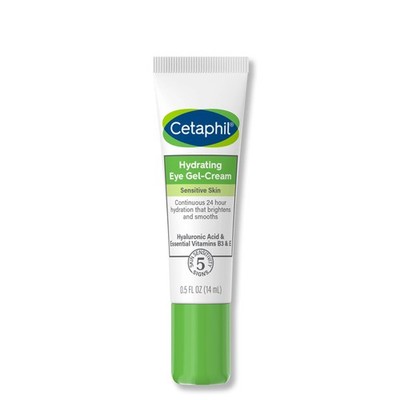 Cetaphil Hydrating Eye Gel-Cream 0.5 fl oz LETTERS SLIGHTLY FADED