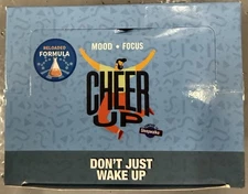 Cheer Up Pre-Workout Shots Extra Energy (Tropical Punch)  2oz each. (Box of 12)