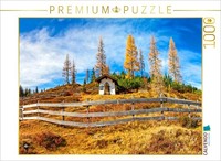 Calvendo Puzzle Chapel On The Trinkeralm | 1000 Pieces, Finished Size 25.2 × 18.