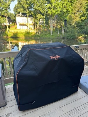 Heavy Duty 900D Nylon Large 58 Inch Gas Grill Cover Waterproof UV Resistant O...