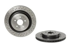 2x Bremsscheibe innenbel&uuml;ftet 09.B710.11 BREMBO f&uuml;r MERCEDES-BENZ GLE GLE Coupe