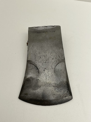 Vintage Superior Cast Steel Axe Head  2- 3/4 