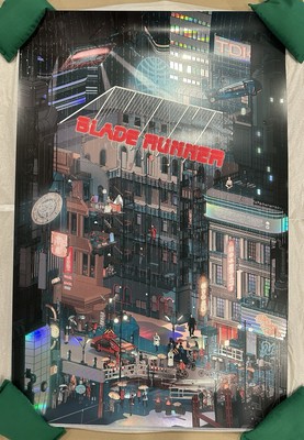 Doug John Miller - Blade Runner - 24 x 36 Rainbow Foil Screen
