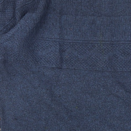 Mistral Women's Blue Cable-Knit Pullover Jumper Size 14 - Picture 11 of 12