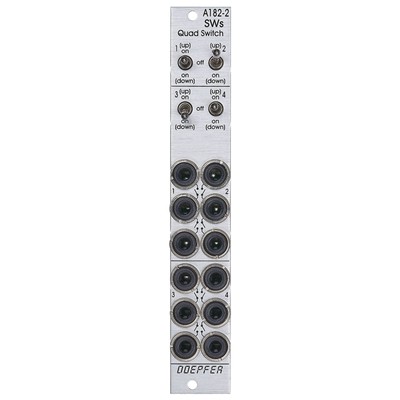 Doepfer A-182-2 Quad Switches - Modular Synthesizer