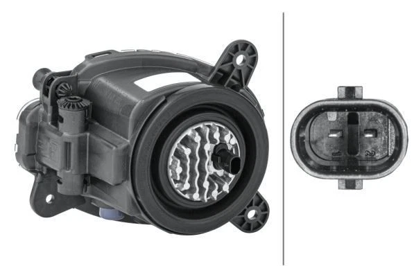 Faro antiniebla delantero izquierdo Seat Leon Sportstourer 20- LED negro lámpara pasajero OEM Foto 2 de 4