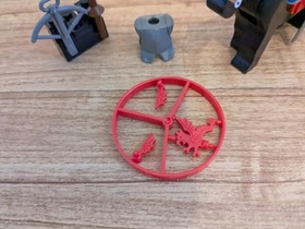 LEGO Castle 6009 Black Knight 100% Complete with New Plumes